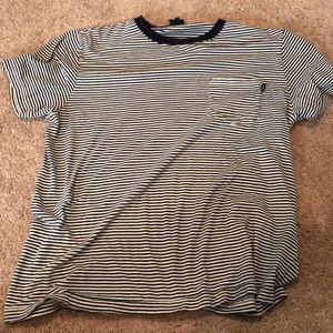 Only Ny Striped Pocket Tee